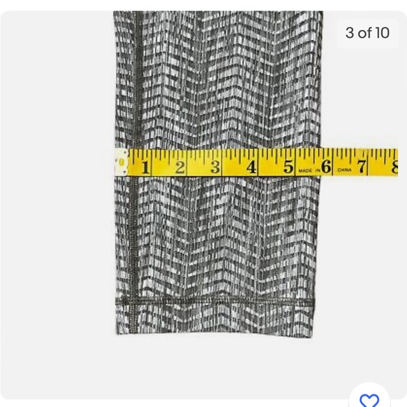 Lululemon Wunder Under Crop High Rise Leggings Womens Grey Full-On Luon 21" Sz 4 - Picture 9 of 12